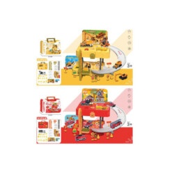 Игрушечный Гараж 2 этажа 31 деталь