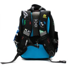Рюкзак школьный каркасный MX85109 Maxi, ортопедическая спинка, светоотражающие элементы
