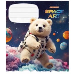 Тетрадь 12 листов # Школярик Star 3406 К  ВД-лак