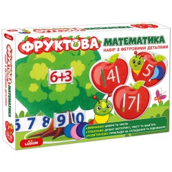 Развивающая игра 2в1 "Фруктовая математика"