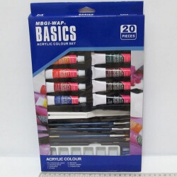 Акрил "Art ranger" Plastic-tub 24 цвета по 12 мл в тюбиках
