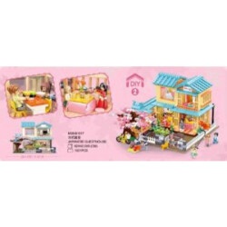 Конструктор SLUBAN Дом, 2 этажа, 29,4см
