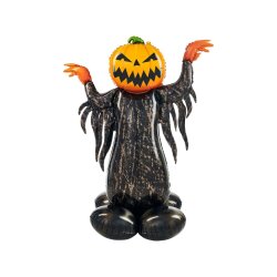 Шарик фольгированный 3D, Halloween фигурка Джек 86*115см
