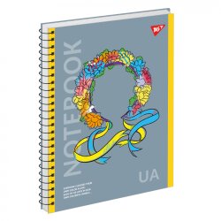Тетрадь для записей YES А4/80 листов од.спираль Notebook UA