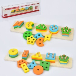 Деревянная игра "Геометрика"