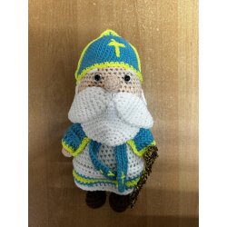 Мягкая игрушка амигуруми Святой Николай