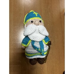 Мягкая игрушка амигуруми Святой Николай