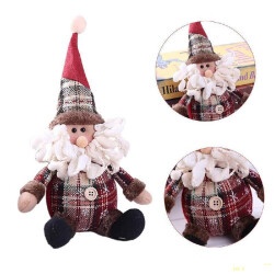 Фигурка-подвеска новогодняя "Santa&Co" 20см