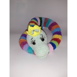 Мягкая игрушка амигуруми Змея в ассортименте
