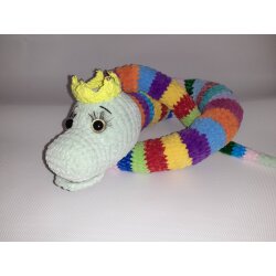 Мягкая игрушка амигуруми Змея в ассортименте