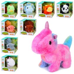 Игрушечное Животное 17см, ходит, звук
