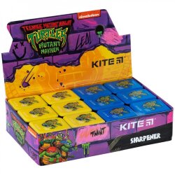 Точилка для карандашей Kite TN24-116 Ninja Turtles прямоугольная с контейнером Mix