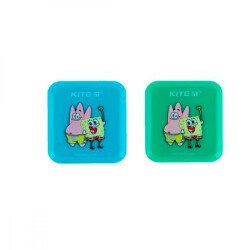 Точилка для карандашей Kite SB24-116 SpongeBob прямоугольная с контейнером Mix
