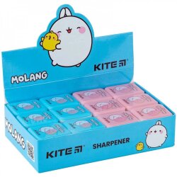 Точилка для карандашей Kite ML24-116 Molang прямоугольная с контейнером Mix
