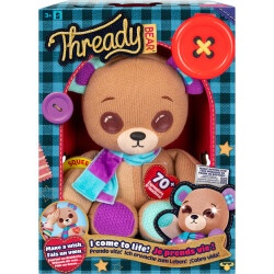 Игрушка мягкая Мишка Треди. Игровой набор ТМ "Thready Bear"