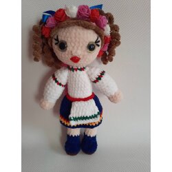 Мягкая игрушка амигуруми Украиночка