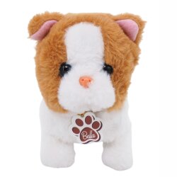 Интерактивная игрушка "Бело-коричневый котенок Bella"