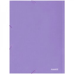 Папка пластиковая А4+ Axent 1509-39-А Levender-4 на резинке