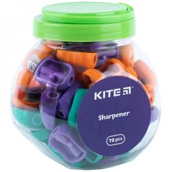 Точилка Kite K24-369 Joy пластиковая с контейнером МІХ
