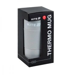 Чашка термо Kite 510мл K25-458-1 серая
