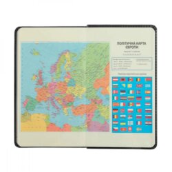 Ежедневник недатированный А6 линия SALERNO BM2603-01 черный