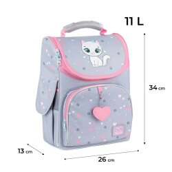 Рюкзак GoPack Education каркасный Kitten Princess