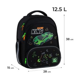 Рюкзак GoPack Education каркасный Rasing King