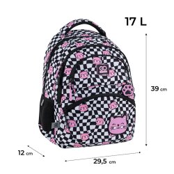 Рюкзак школьный GoPack Education Pretty Kitties