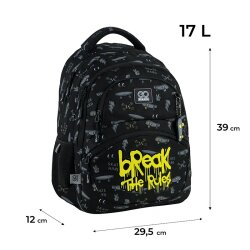 Рюкзак школьный GoPack Education Break The Rules