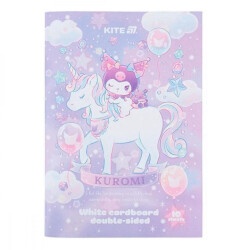 Картон белый А4 10л Kite HK24-254-2 Hello Kitty