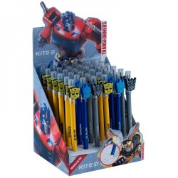 Ручка гелевая пиши-стирай Kite Transformers TF24-352 синяя