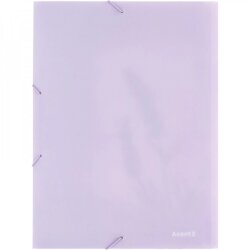 Папка пластиковая А4+ Axent 1509-37-А Levender-2 на резинке