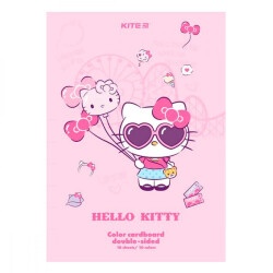Картон цветной А4 10л Kite HK24-255 двухсторонний