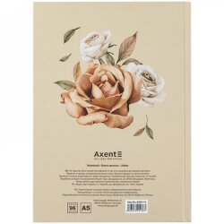 Блокнот А5 96л клетка Axent 8459-7-А Beauty