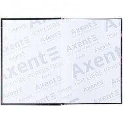 Блокнот А5 96л клетка Axent 8459-2-А Purple fleur