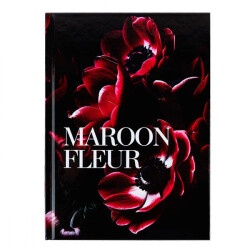 Блокнот А5 96л клетка Axent 8459-1-А Maroon