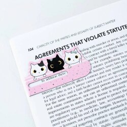 Набор магнитных закладок К24-496-3 Cats 2 закладки
