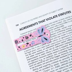 Набор магнитных закладок К24-496-1Butterfly 2 закладки