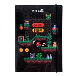 Папка для тетрадей В5 Kite Pixel Game на резинке