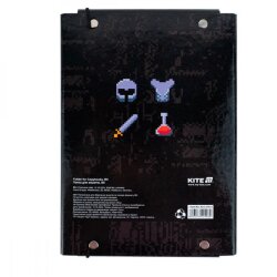 Папка для тетрадей В5 Kite Pixel Game на резинке