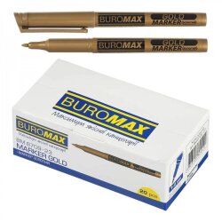 Маркер BuroMAX BM8709-23 Cold золото