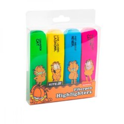 Набор текстовых маркеров с 4-х цветов Highlighter GF25-444 Garfield