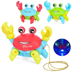 Игрушка Крабик музыкальный