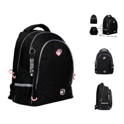 Рюкзак школьный YES TS-52 Pink Heart