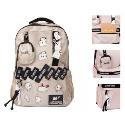 Рюкзак YES T-51 Emotions Ivory