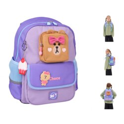 Рюкзак школьный YES S-104 Line Friends Pretty Choco