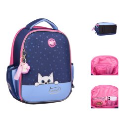 Рюкзак каркасный YES H-100 Meow-Meow