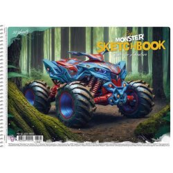 Альбом 20л 100 г/м2 Школярик Star 8505 спираль