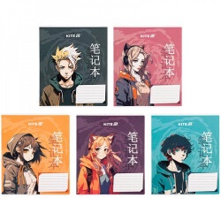 Тетрадь 18 листов клетка Kite К25-236-1 Anime