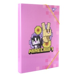 Папка для труда Yes картонная A4 "Minecraft.Spring"